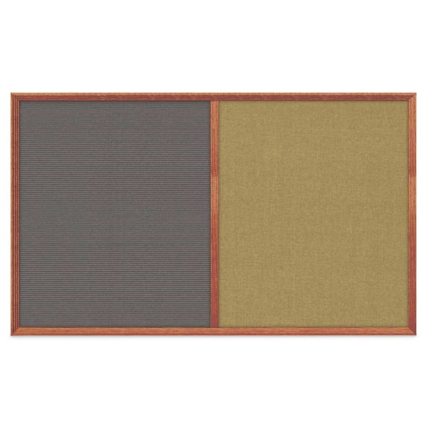 Slim Style Indoor Enclosed Corkboard, 24